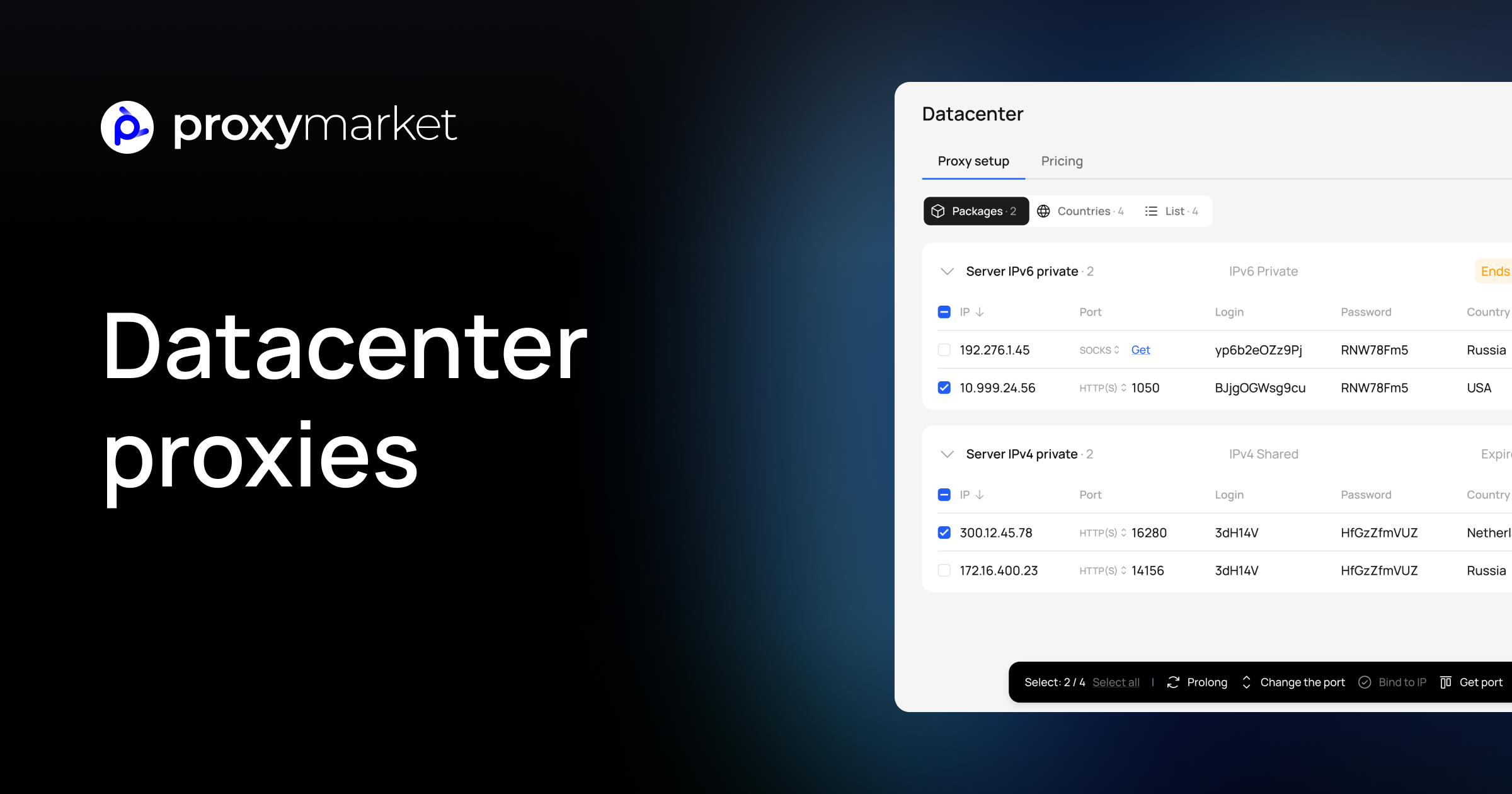 Free proxy servers | Proxy.Market